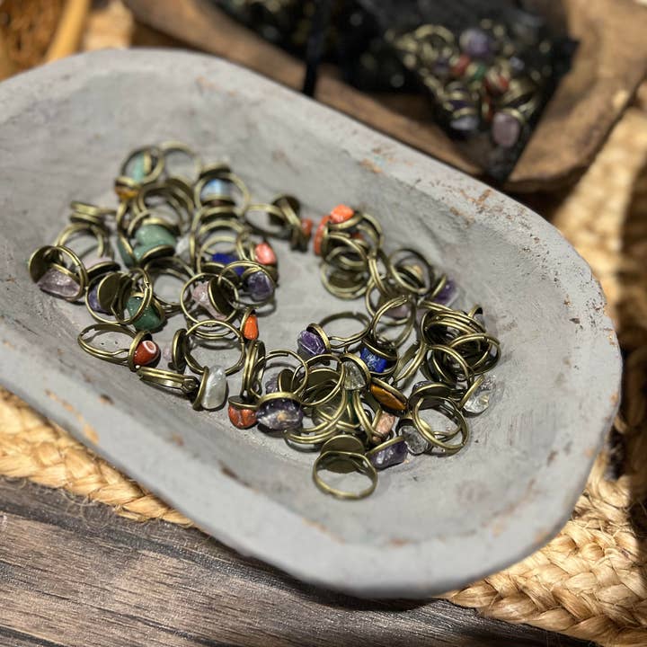 LoVely Chaos - Wholesale Cocktail/Statement Ring - Stone Ring, Adjustable1