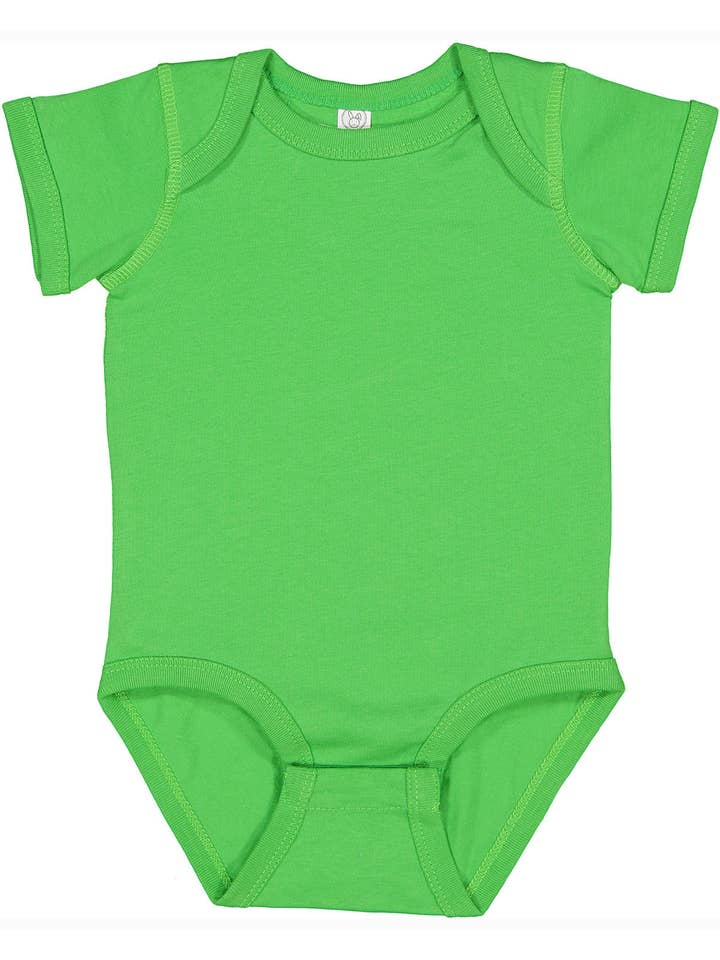 Total Apparel - Wholesale Bodysuit (Non-Footed) - Baby - Rabbit Skins Infant Fine Jersey Bodysuit | Blank Onesie 442418