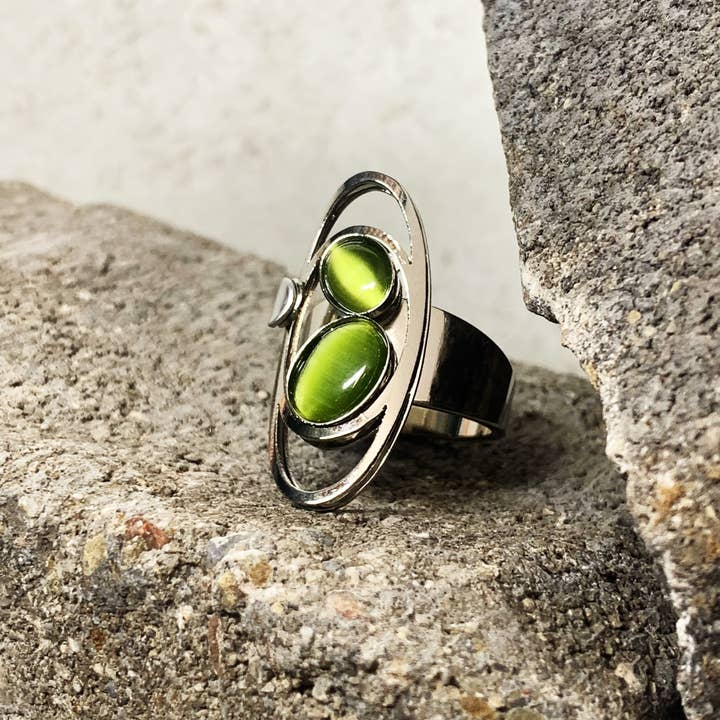 Christophe Poly / Crono Design - Wholesale Cocktail/Statement Ring - RINGS (R) - Sizes from (5-11)23