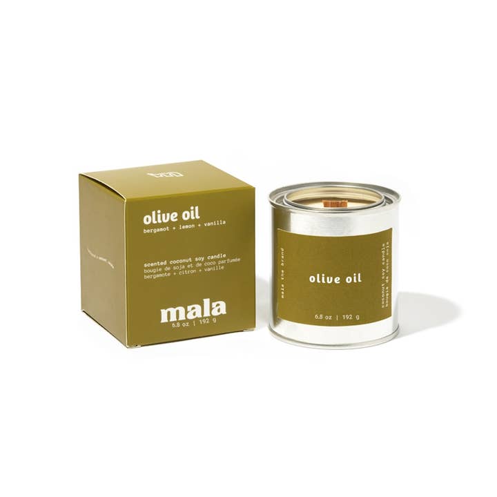 Mala the Brand - Wholesale Jar/Filled Candle - Olive Oil | Coconut-Soy Wax Candle 1