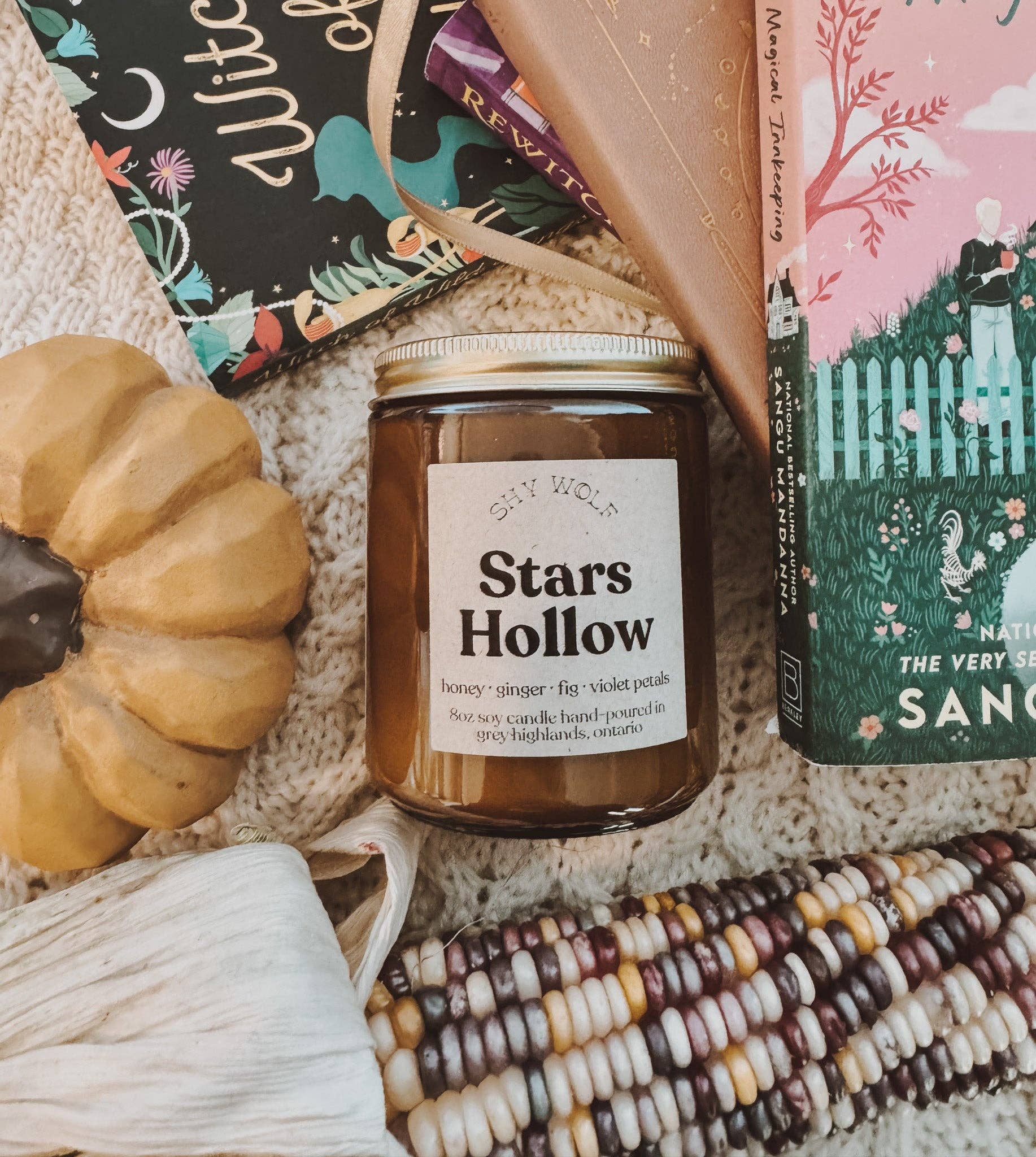Shy Wolf Candles - Wholesale Jar/Filled Candle - Stars Hollow2