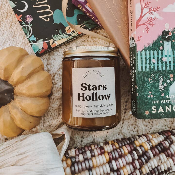 Shy Wolf Candles - Wholesale Jar/Filled Candle - Stars Hollow2