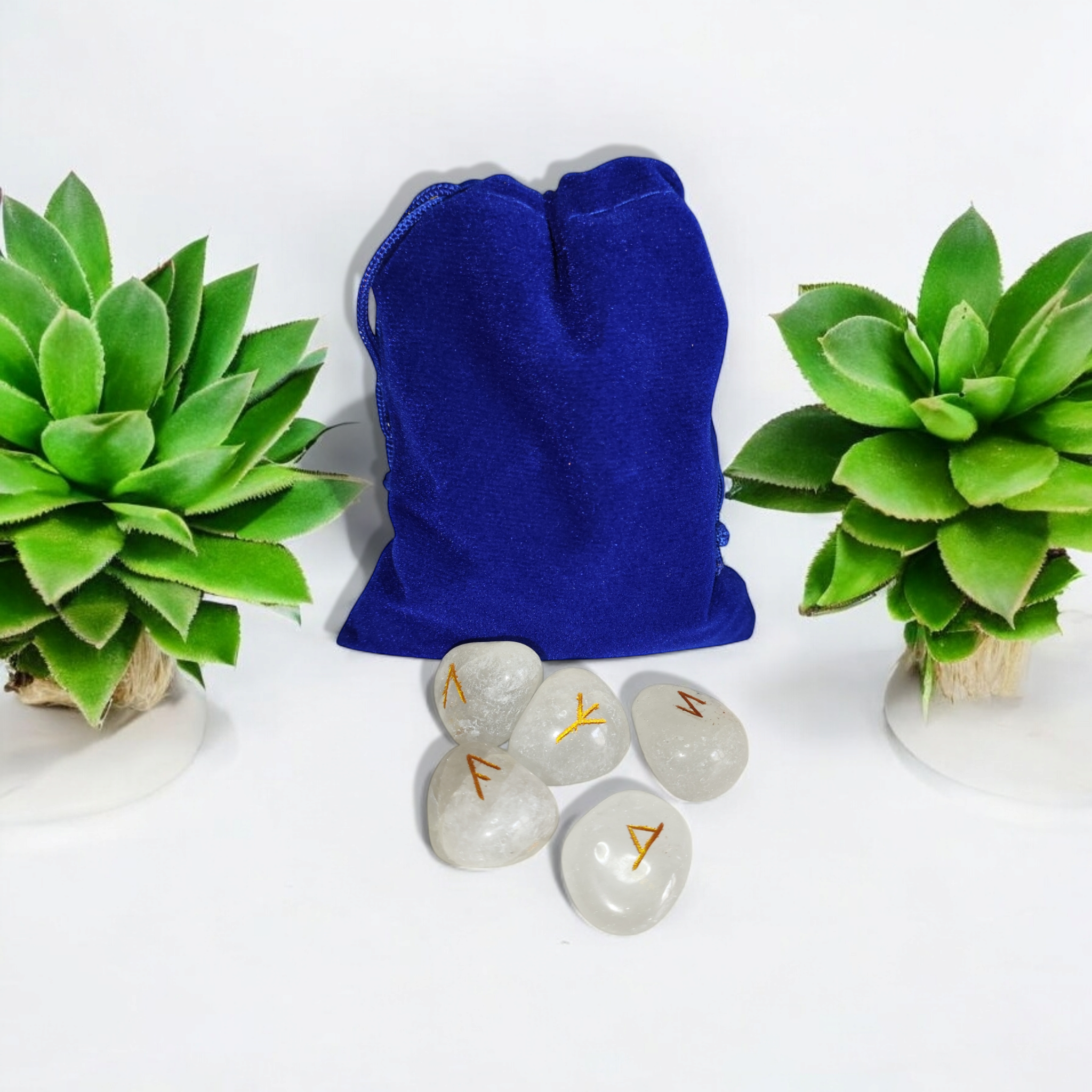 Magic Moon - Wholesale Spiritual Stone/Crystal - Crystal Quartz Runes1