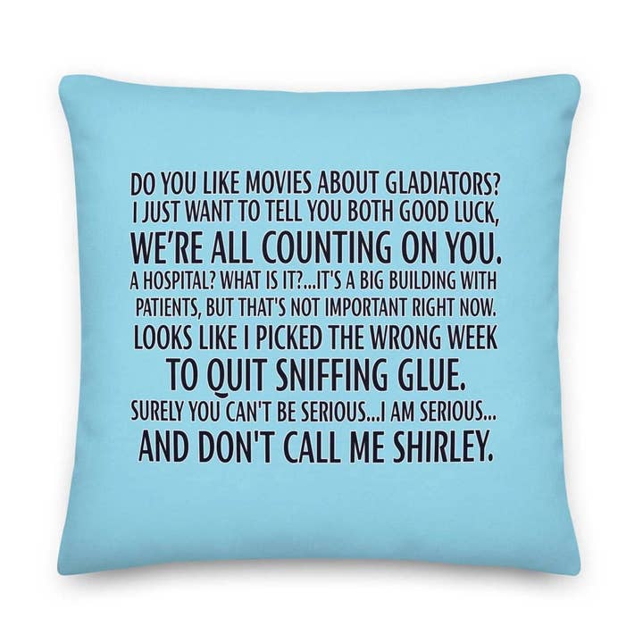 Almohada Airplane Premium para venta al por mayor de VAWDesigns