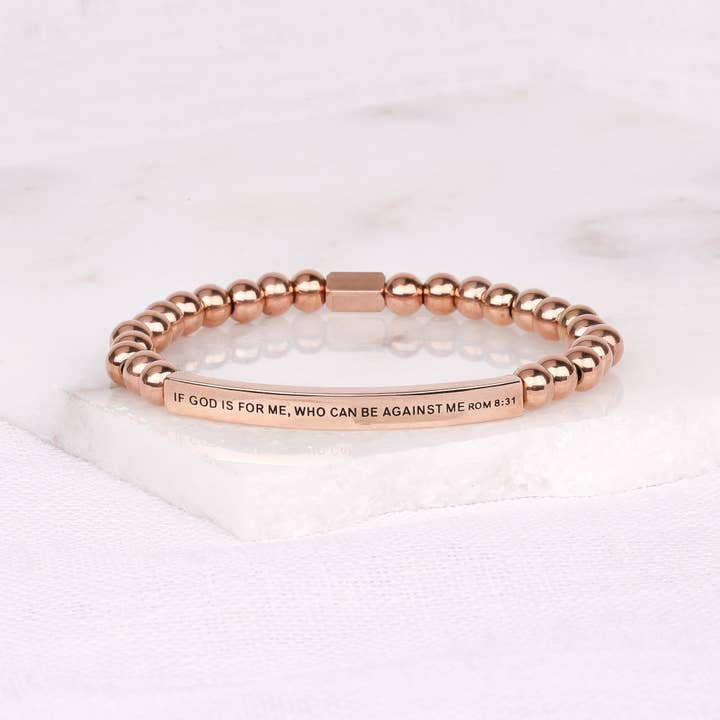 Hvis Gud er for mig, hvem kan være imod mig Romerbrevet 8:31 for engroshandel hos The Inspiration Company