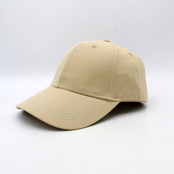 Hologramme Paris - Wholesale Baseball Cap - Unisex - Classic plain cap with silver metal buckle