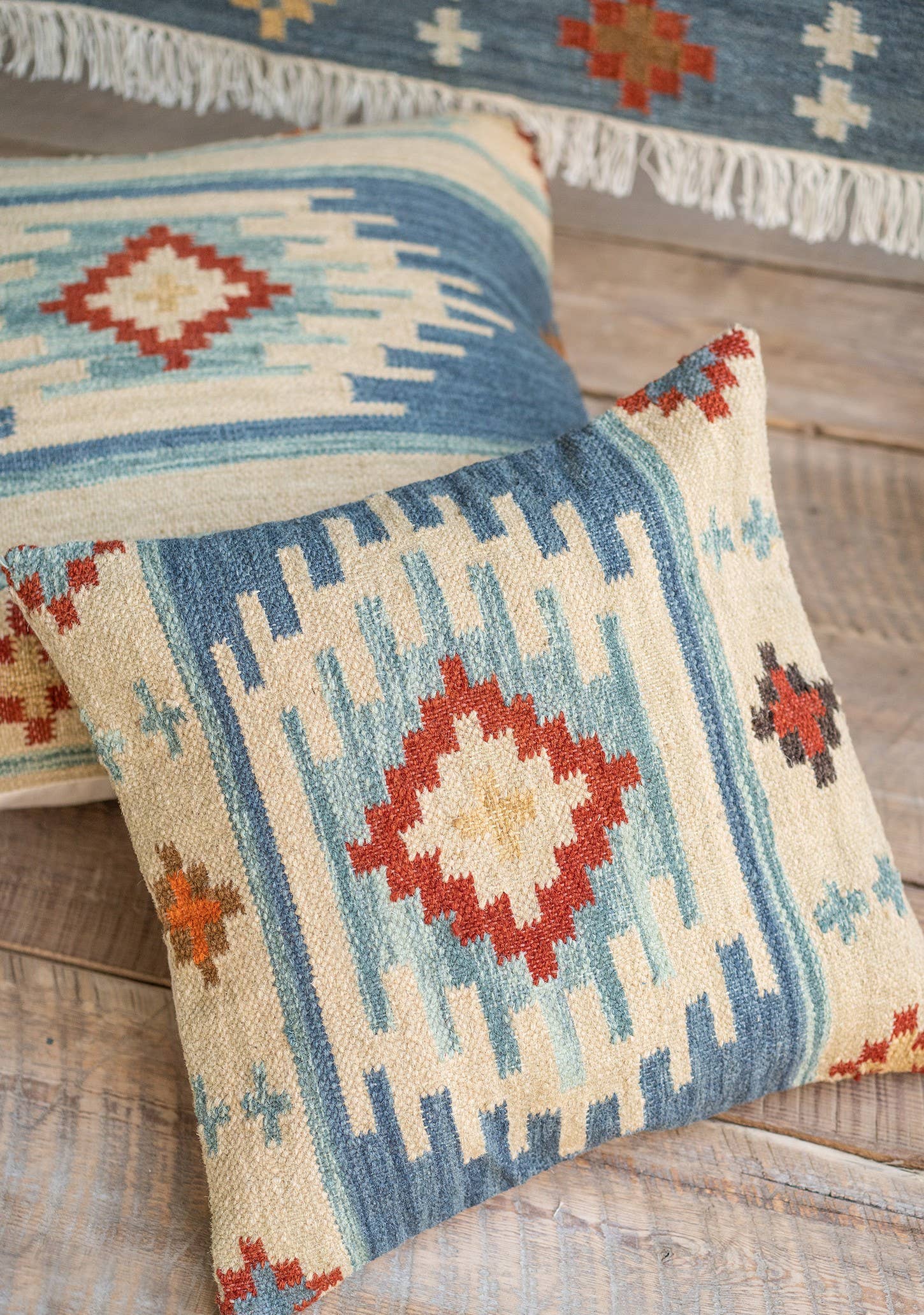 Namaste - Wholesale Sierkussensloop - Bimala handgeweven kilim kussenhoes, 50 x 50 cm2