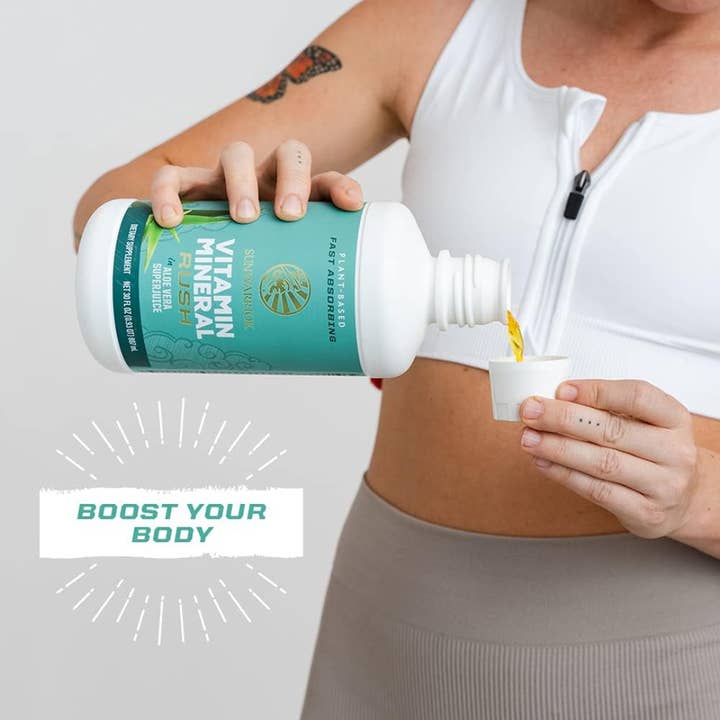 Sunwarrior - Wholesale Oral Supplement/Vitamin - Liquid Vitamin Mineral Rush - Aloe Vera Juice