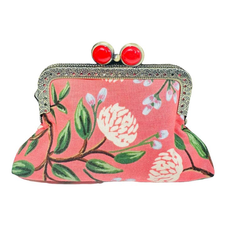 Kiki & Syds - Wholesale Clutch Bag - Women's - Kiki & Syds ON THE GO Credit Card Clutch - PEONY Sorbet 2