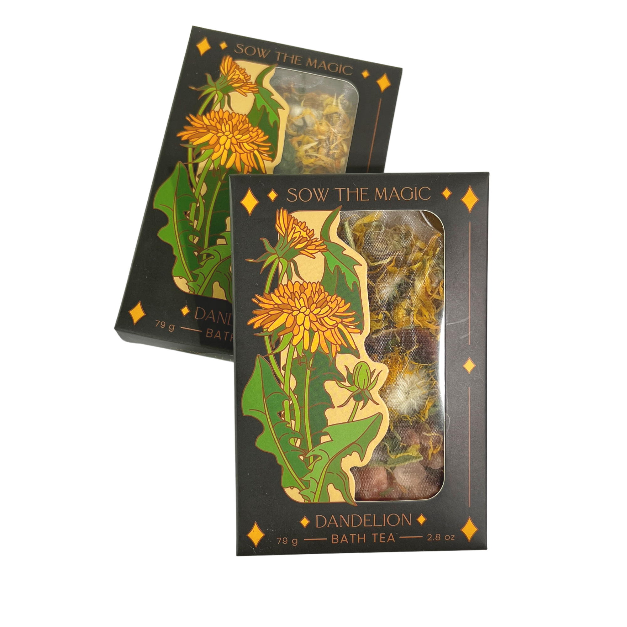 Sow the Magic - Wholesale Bath Soak/Milk - Dandelion Tarot Botanical Bath Tea Box4