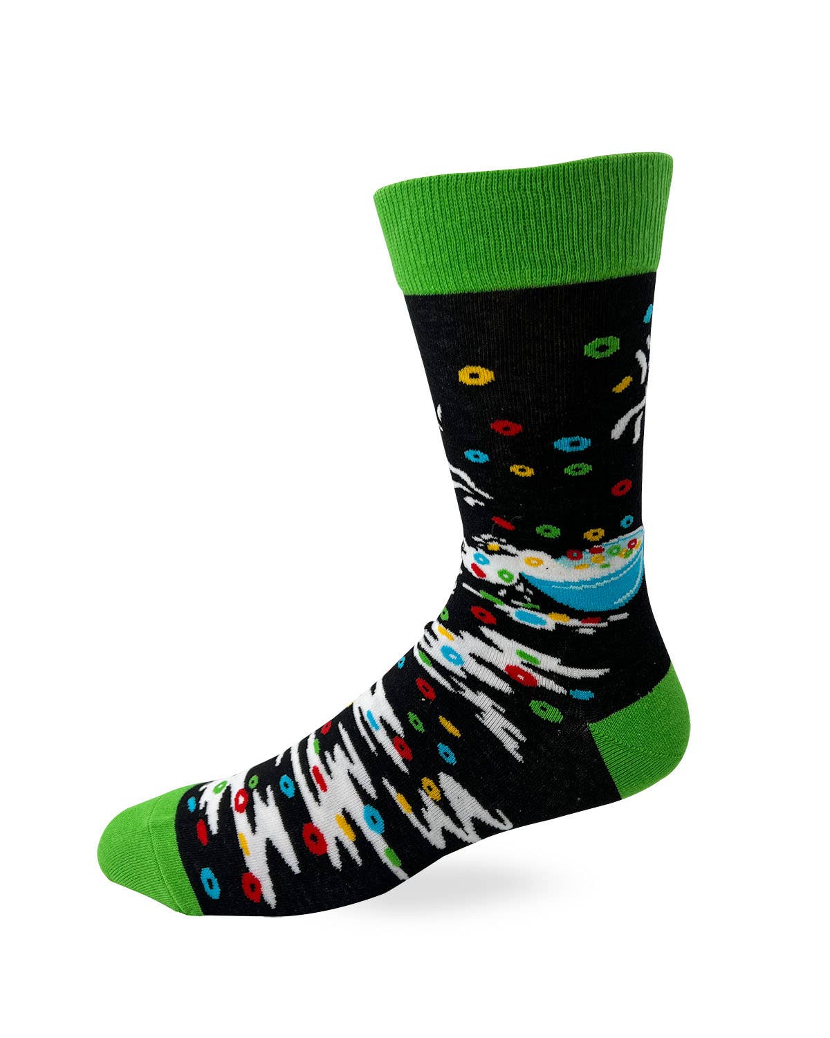 Fabdaz - Wholesale Socks - Men's - Cereal Killer Men's Novelty Crew Socks2