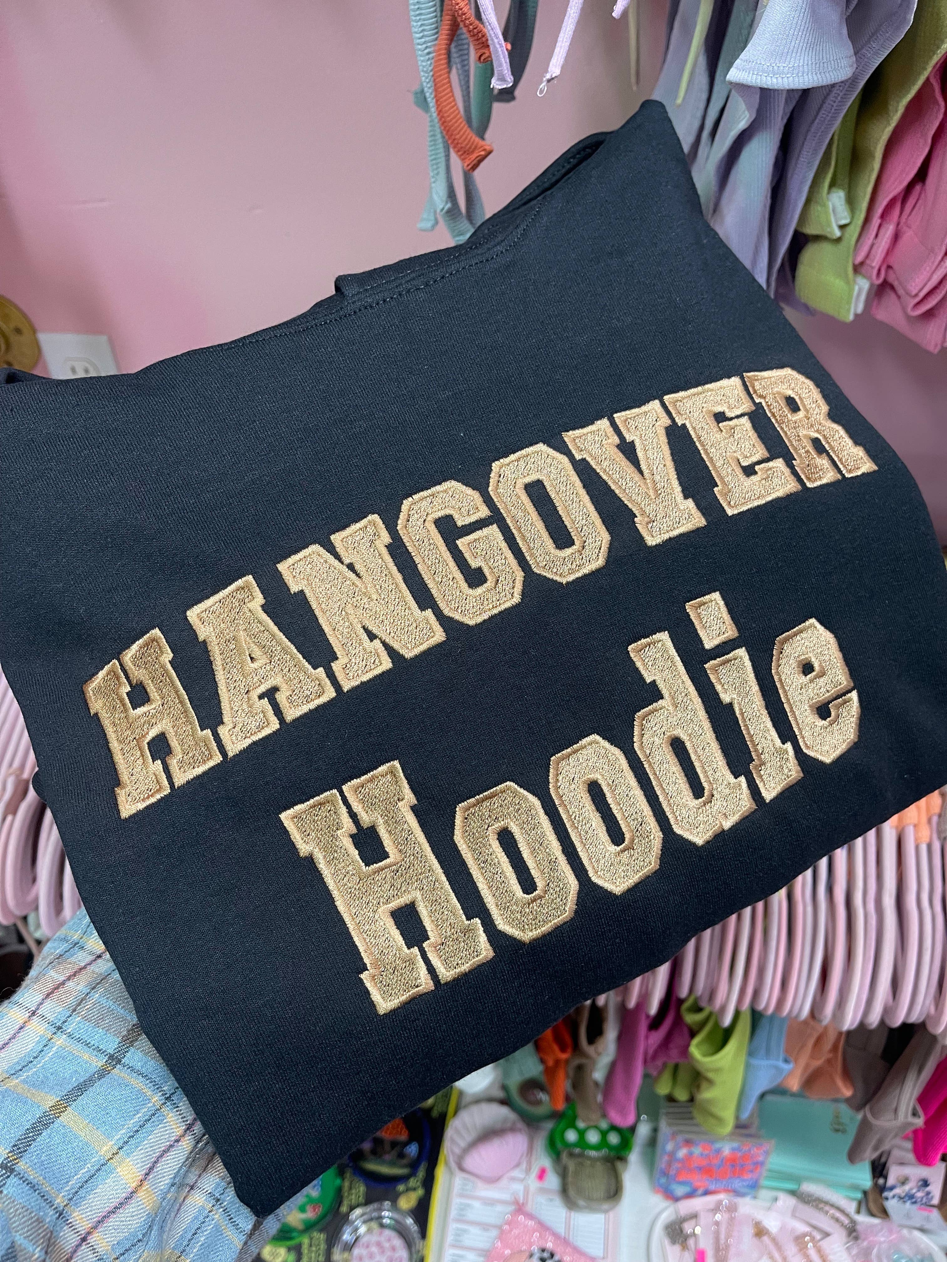 Happy Hour – wholesale Hoodie – Women's – Hangover Hoodie-embroidery1