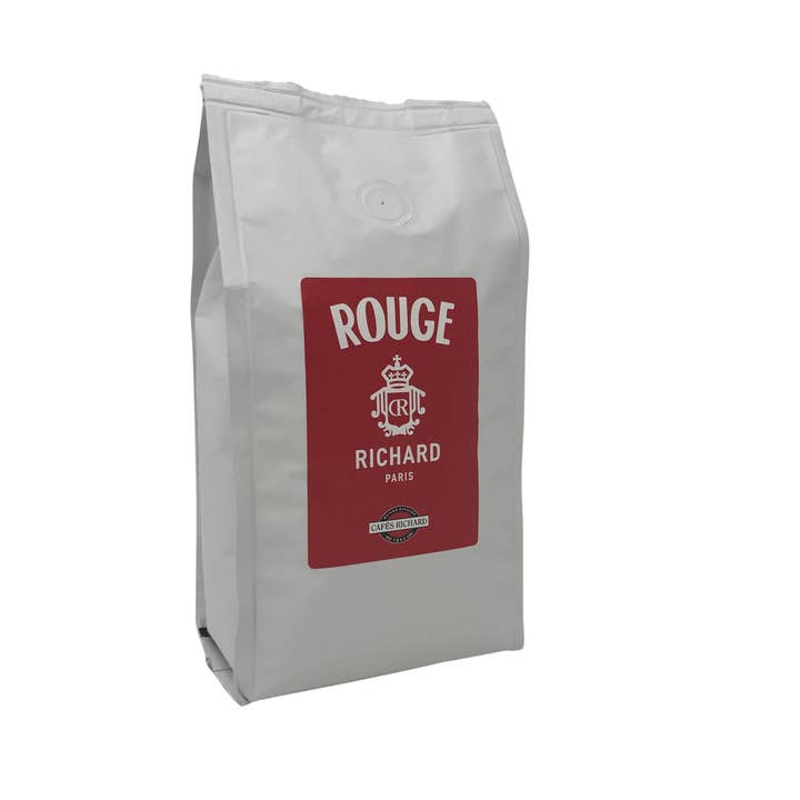Cafés Richard Coffee - Wholesale Coffee Beans - Rouge Richard Whole Bean, 8.8oz