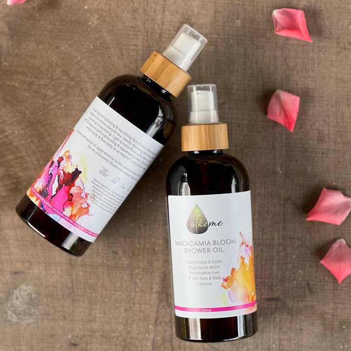 Huile de douche Macadamia Bloom pour la vente par Alkeme