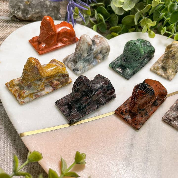 Copper Ashes – Pedra/cristal espiritual por atacado – Esfinge Cristal3