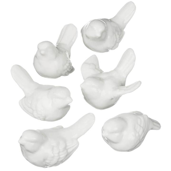 Sullivans Home Decor - Wholesale Decorative Figurine - MINI BIRDS 6 Asst