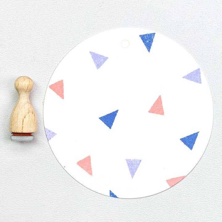 12x Stamps | Mini Triangle for wholesale by Perlenfischer