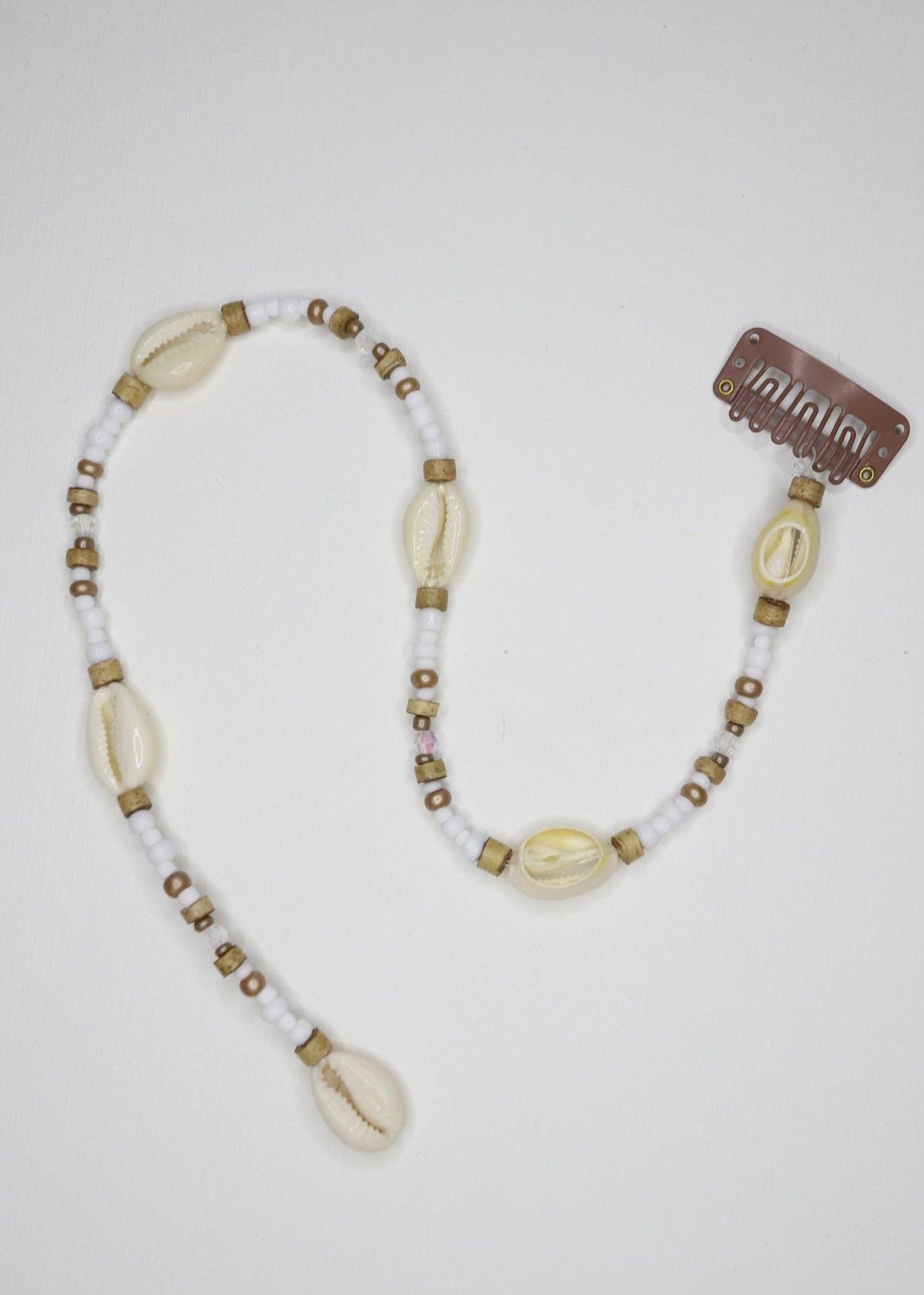 Brielle's Shells - Wholesale Hair Extensions - Multi-Shell Beaded Mermaid Extension5