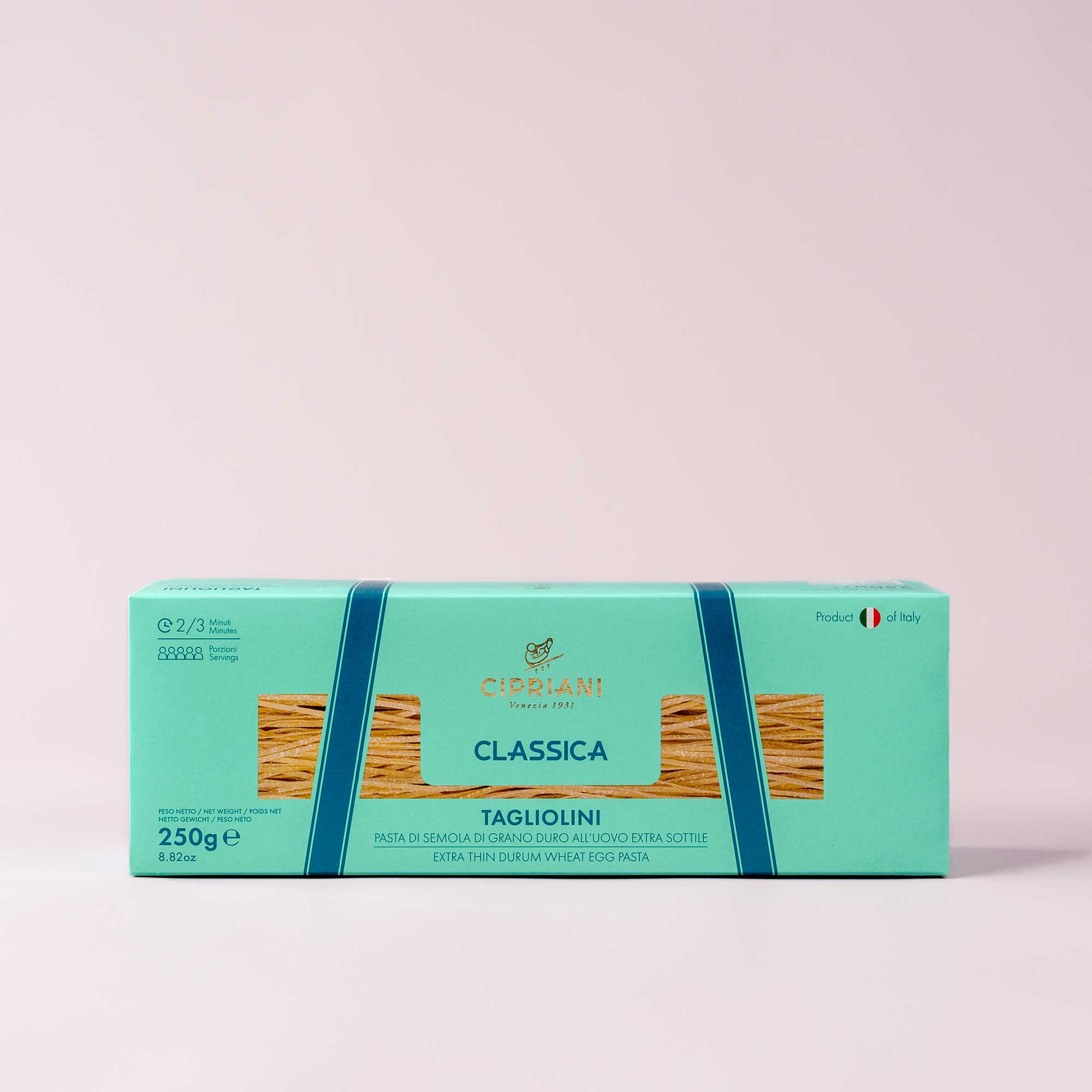 Cipriani Food - Vente Pâtes - Tagliolini aux Œufs Cipriani - 250g0