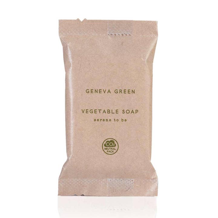 Geneva Grøn Vegetabilsk Sæbe (Netto Vægt 1,05 Ounce) - 260Pakke for engroshandel hos GFL Cosmetics