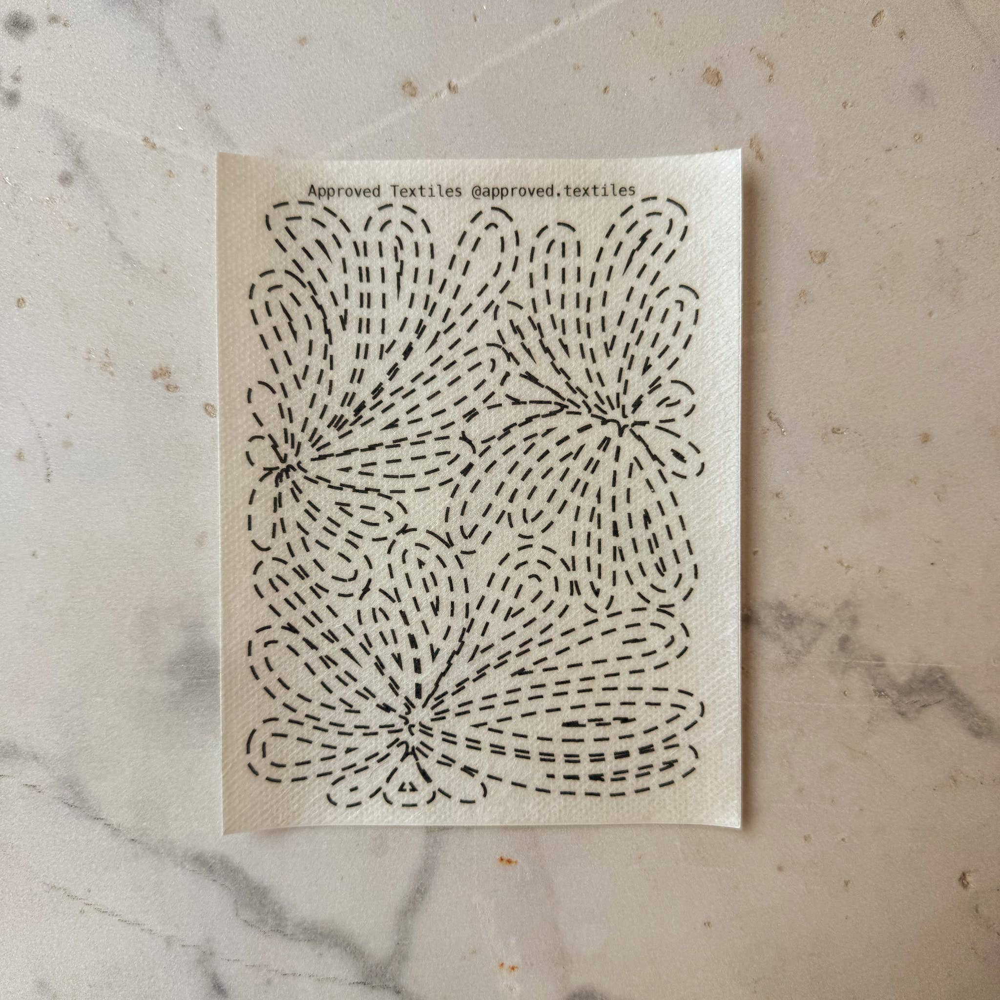 Approved Textiles - Wholesale Craft Sewing Kit - Ondo Botanical Mending + Embellishment Transfer7