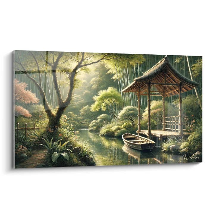 Tableau Along the Water - Jungle Landscape Edition for wholesale by Walensky