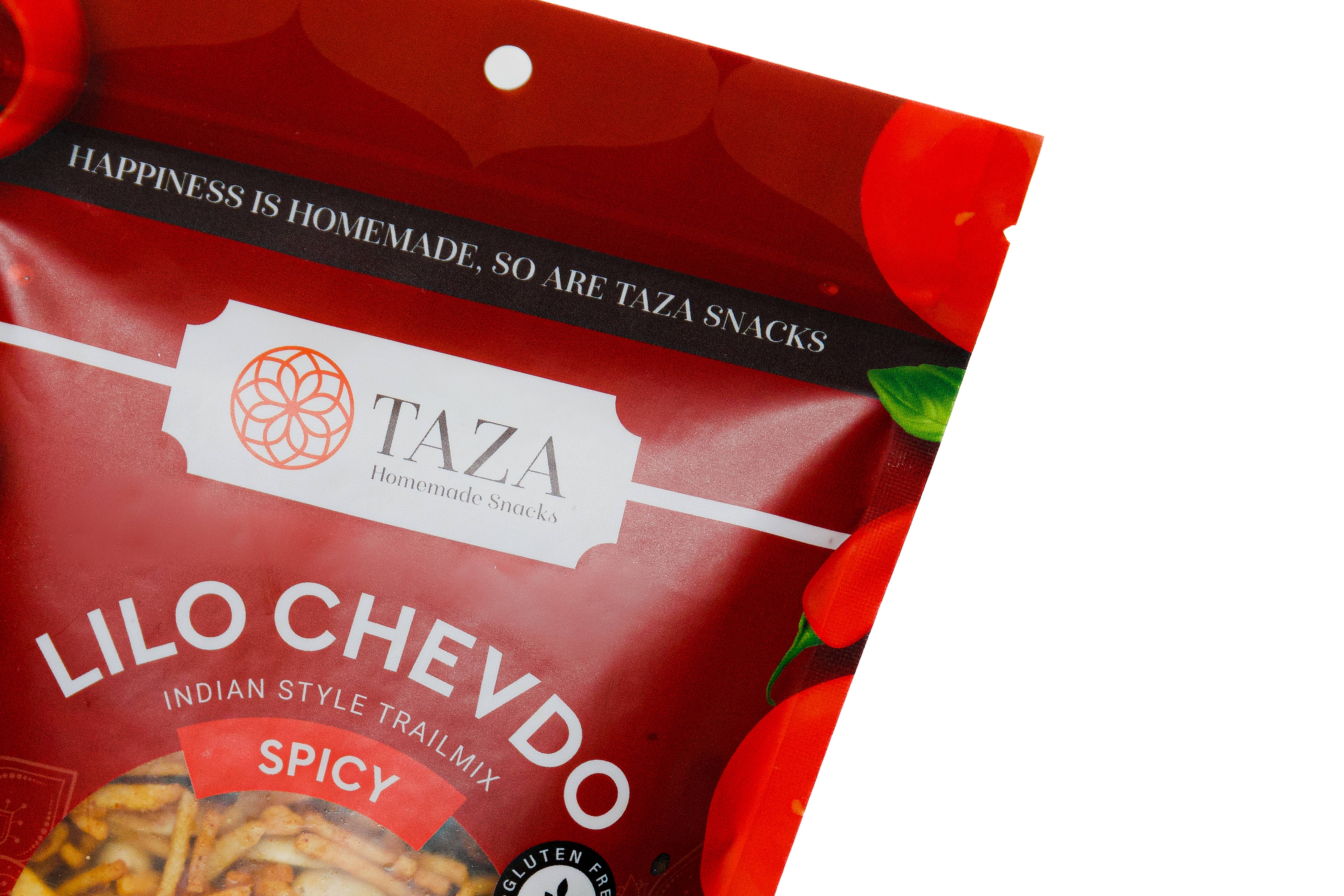 Taza Snacks - Wholesale Trail Mix - Spicy Lilo Chevdo - Indian Style Trailmix2