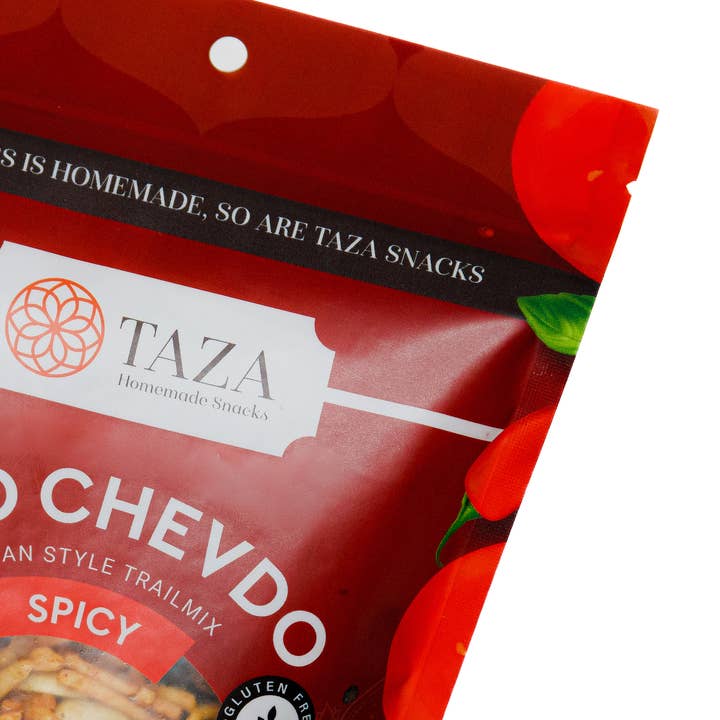 Taza Snacks - Wholesale Trail Mix - Spicy Lilo Chevdo - Indian Style Trailmix2