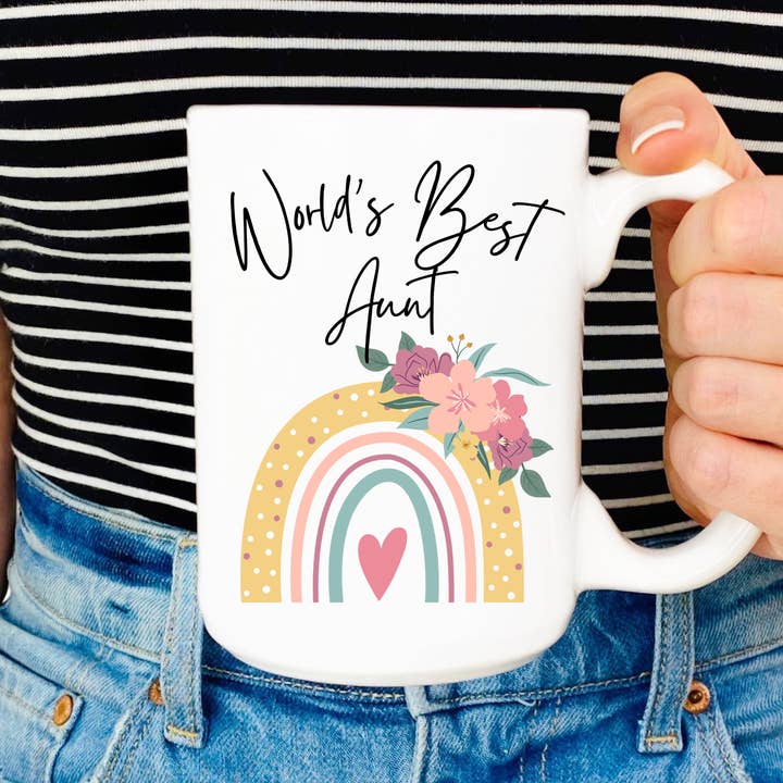 Sunshine & Lemons Co. - Wholesale Coffee Mug - World's Best Aunt Mug