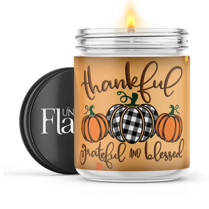 Tacksamt, tacksamt och välsignat ljus för wholesale av Uncommon Flame