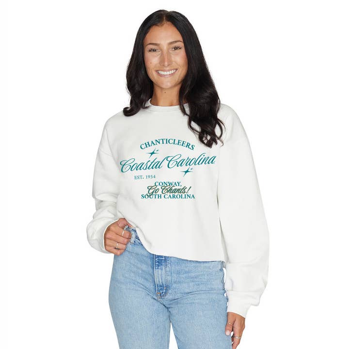 Coastal Carolina Signature Crewneck for wholesale by Lojo Collegiate Apparel