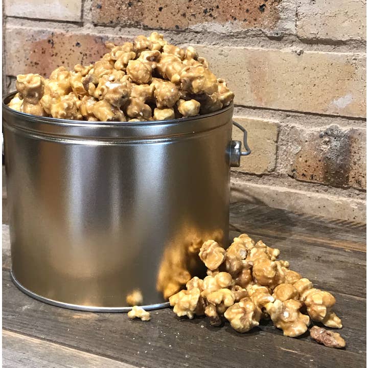 Caramel Pecan Popcorn - 10 lb Bulk for wholesale by Oliver Pecan Co.