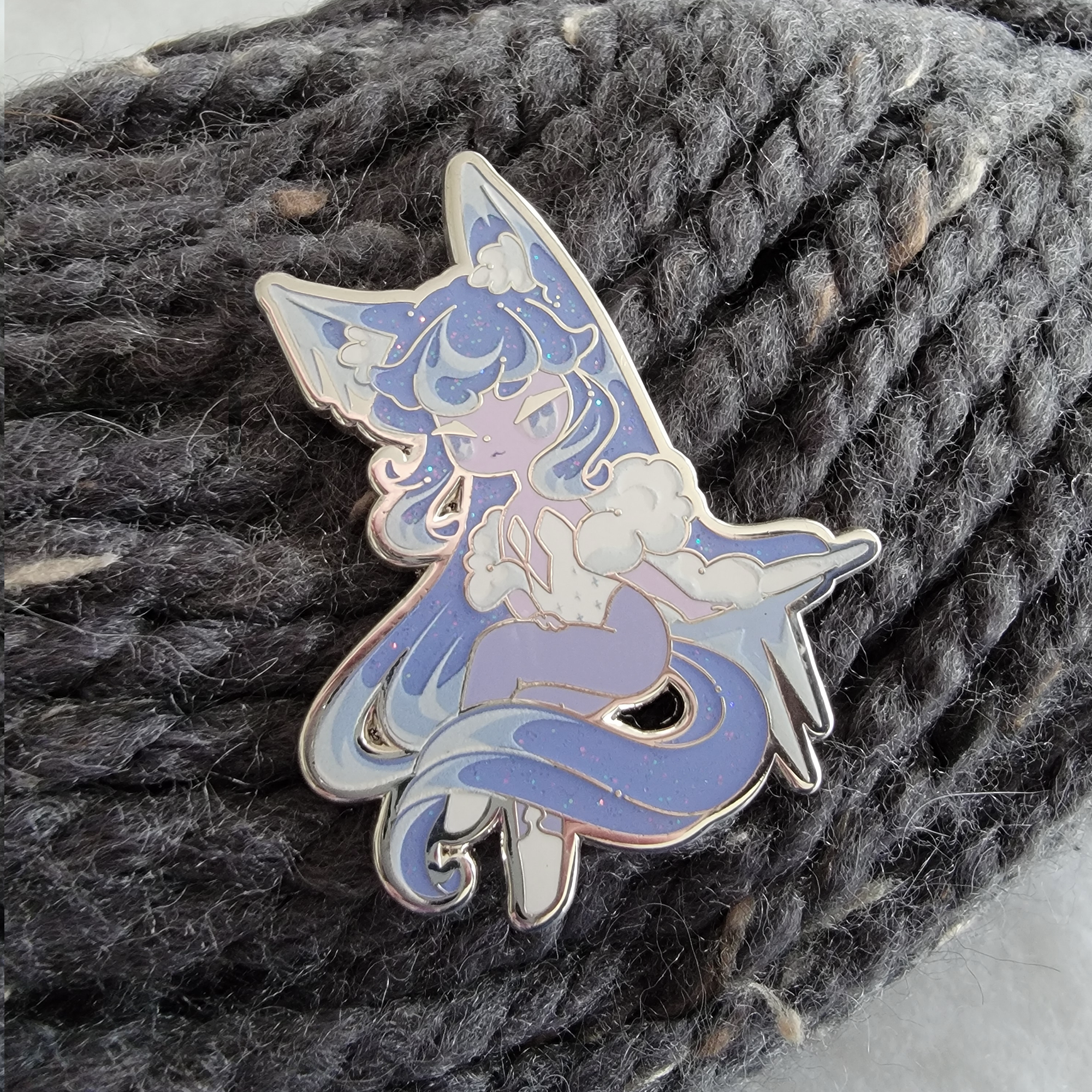 Xhilyn - Wholesale Lapel Pin/Button - Fennec Frost Pins - Dec 20247