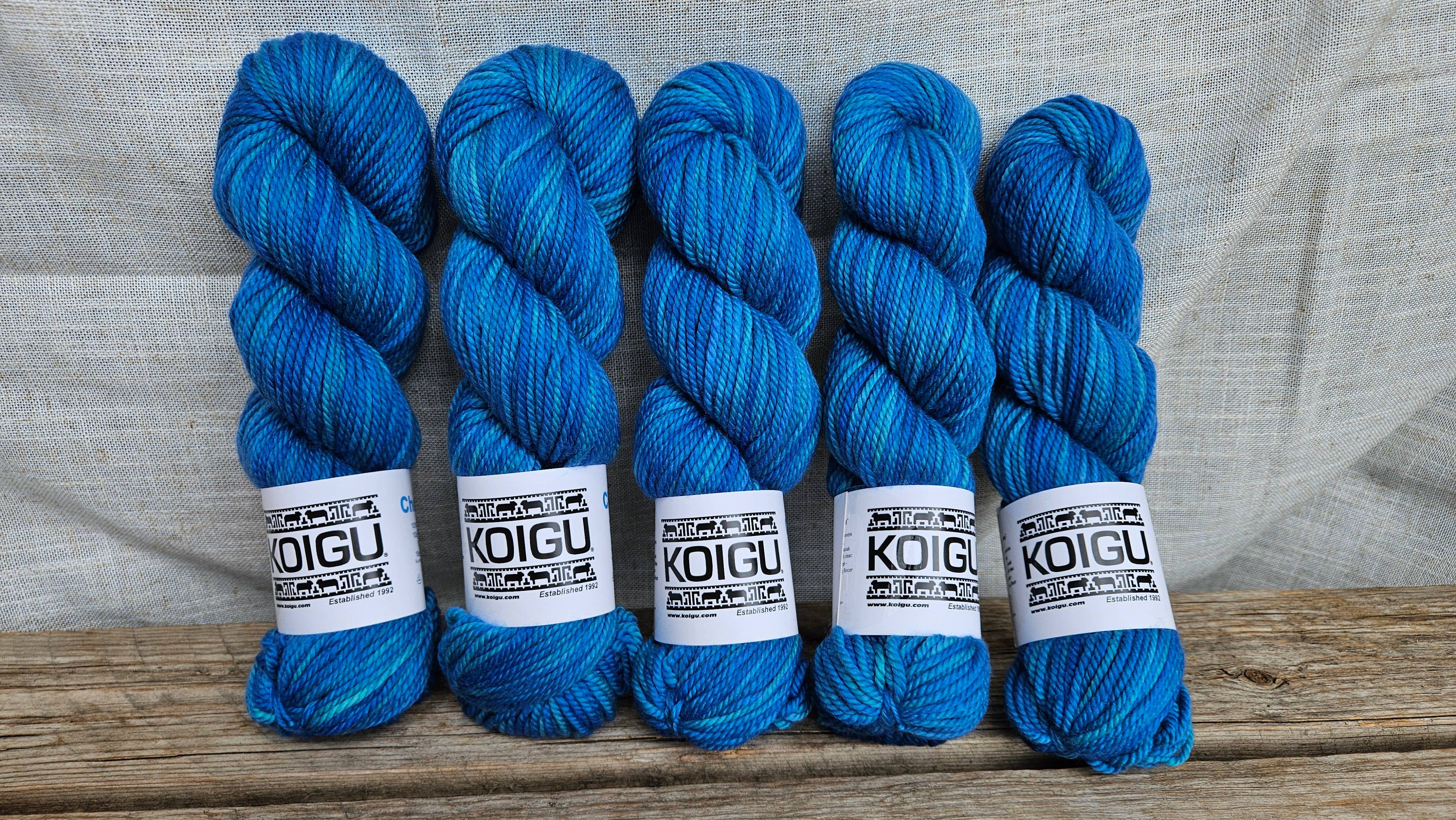 Koigu Wool Designs - Wholesale Yarn - Chelsea Aran Merino Yarn -group A80