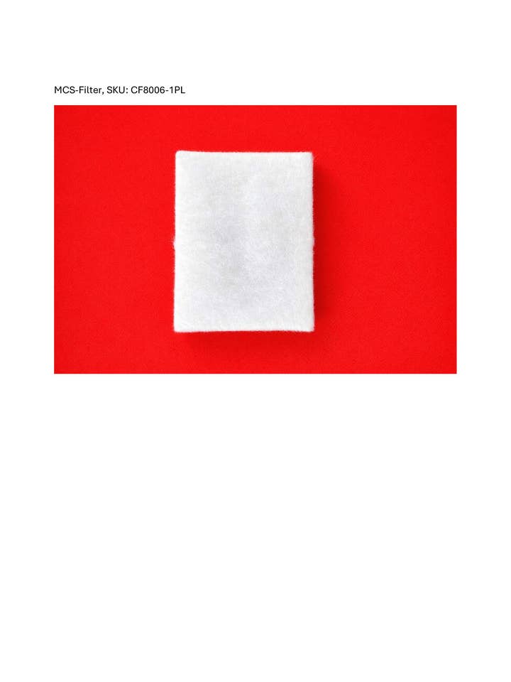 MCS-Filtros #4 para venta al por mayor de MedCare + Solutions