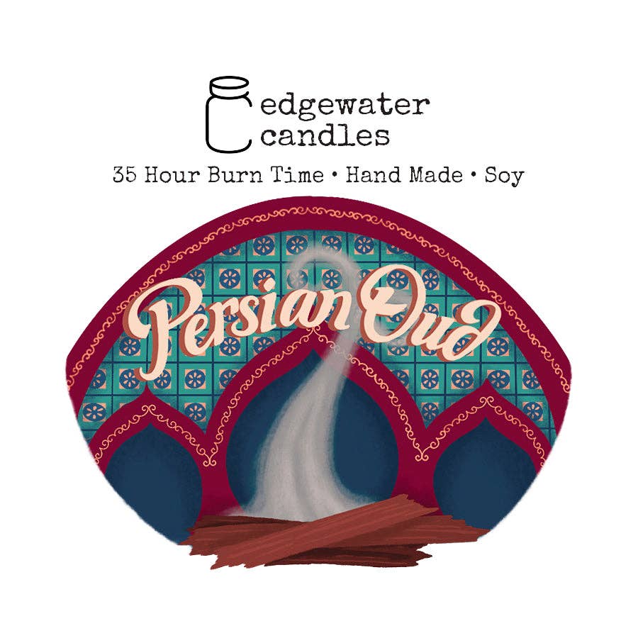 Edgewater Candles - Wholesale Travel Candles - Travel Tin - Persian Oud1