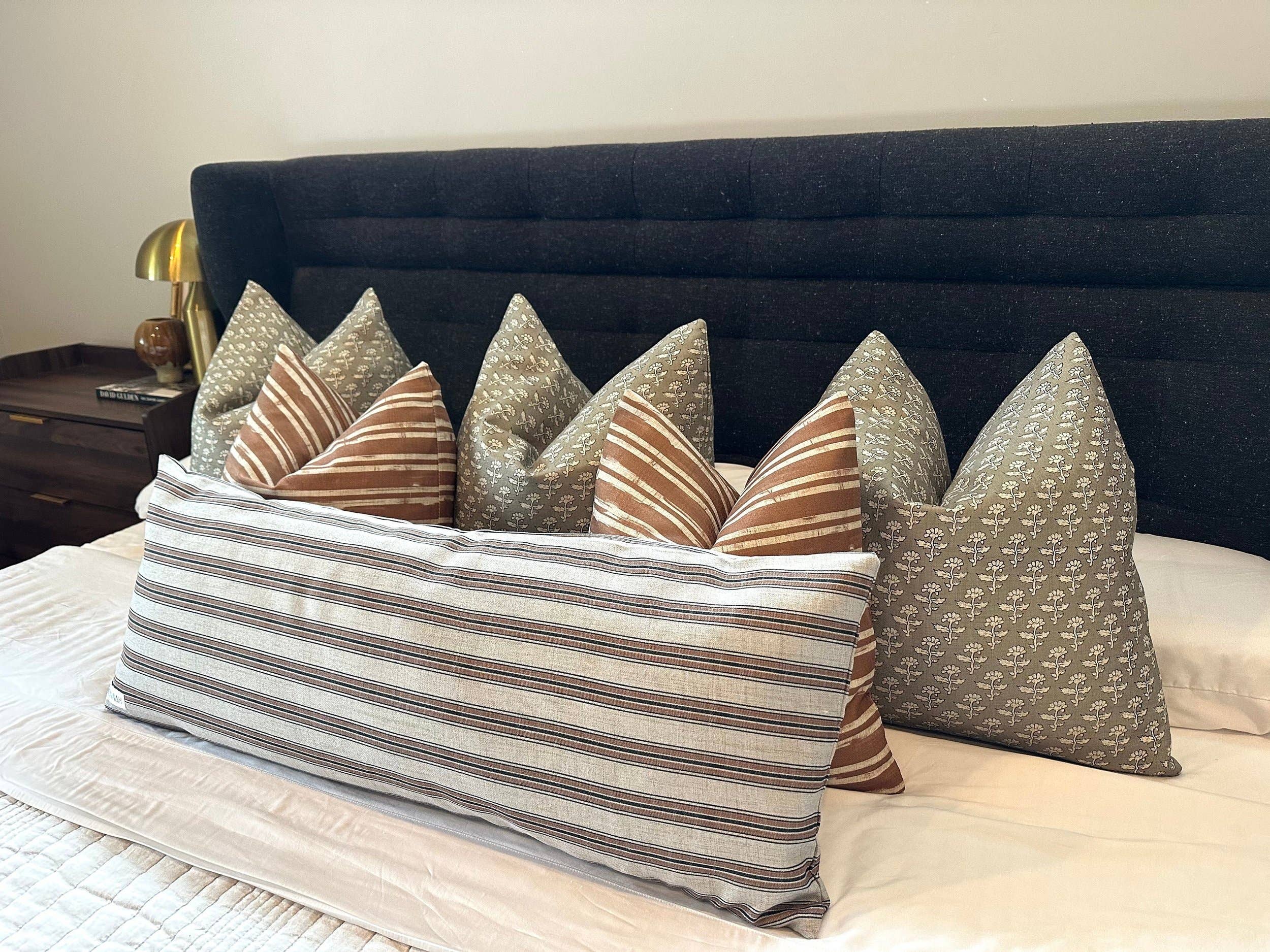 Rennah Collective - Vente Housse de coussin - Housse de coussin Noa Sage7