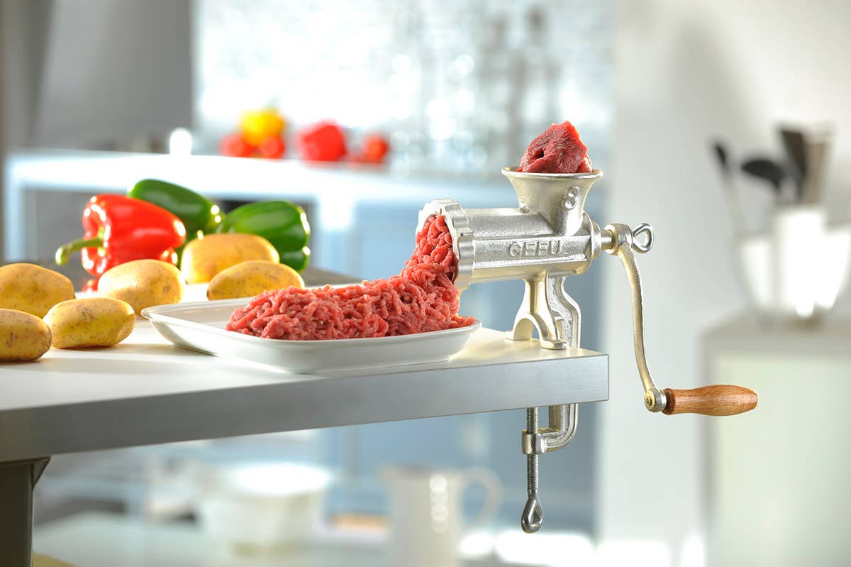 Gefu GmbH – wholesale Kitchen tool/gadget – Meat Mincer TRICA , size 7/81