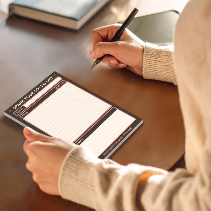 Rage Create - Wholesale Notepad - Spank Your To-Do List | Task-Batching Notepad4
