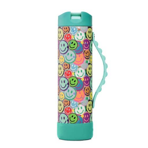 Iconic Insulated Pop Fidget Strap Bottle 20oz - Graffiti Smile
for wholesale by Elemental