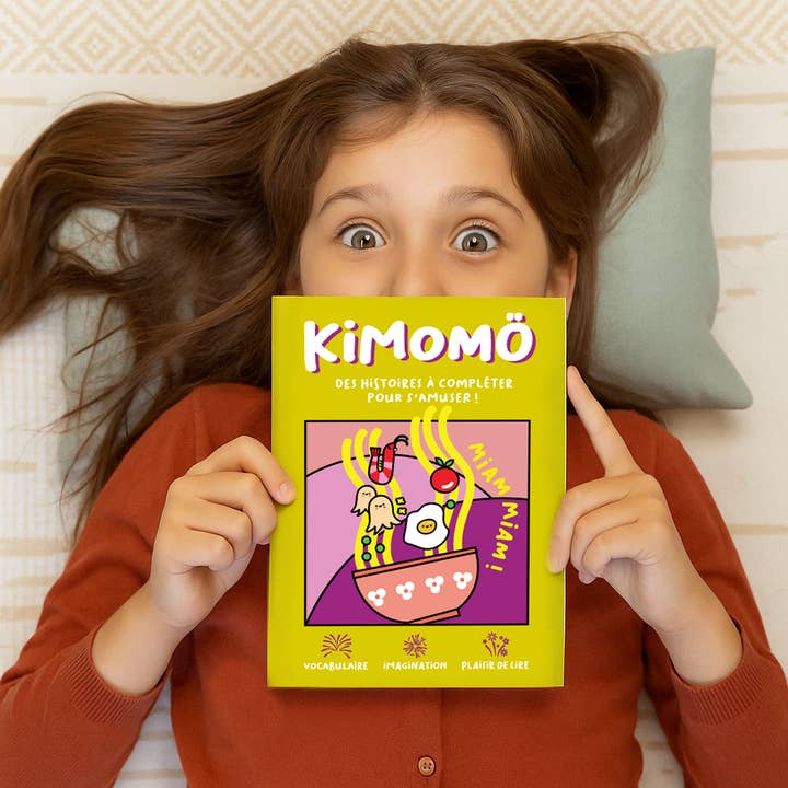 KIMOMĂ "Miam miam" livre jeu  for wholesale by Pamela Loops