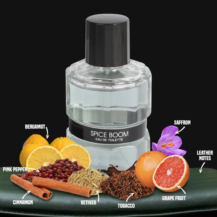 MYS Wholesale Inc - Wholesale Cologne Spray - Spice Boom Spray Cologne Eau De Toilette For Men
