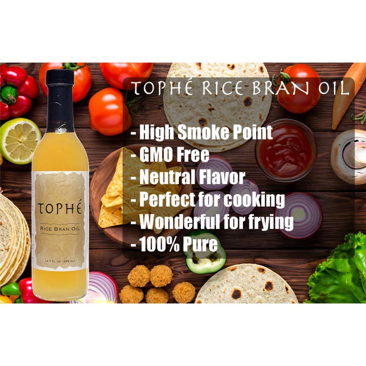 Golden West Specialty Foods - Wholesale Cooking oil - Tophé Pure Rice Bran Oil - 64 oz2
