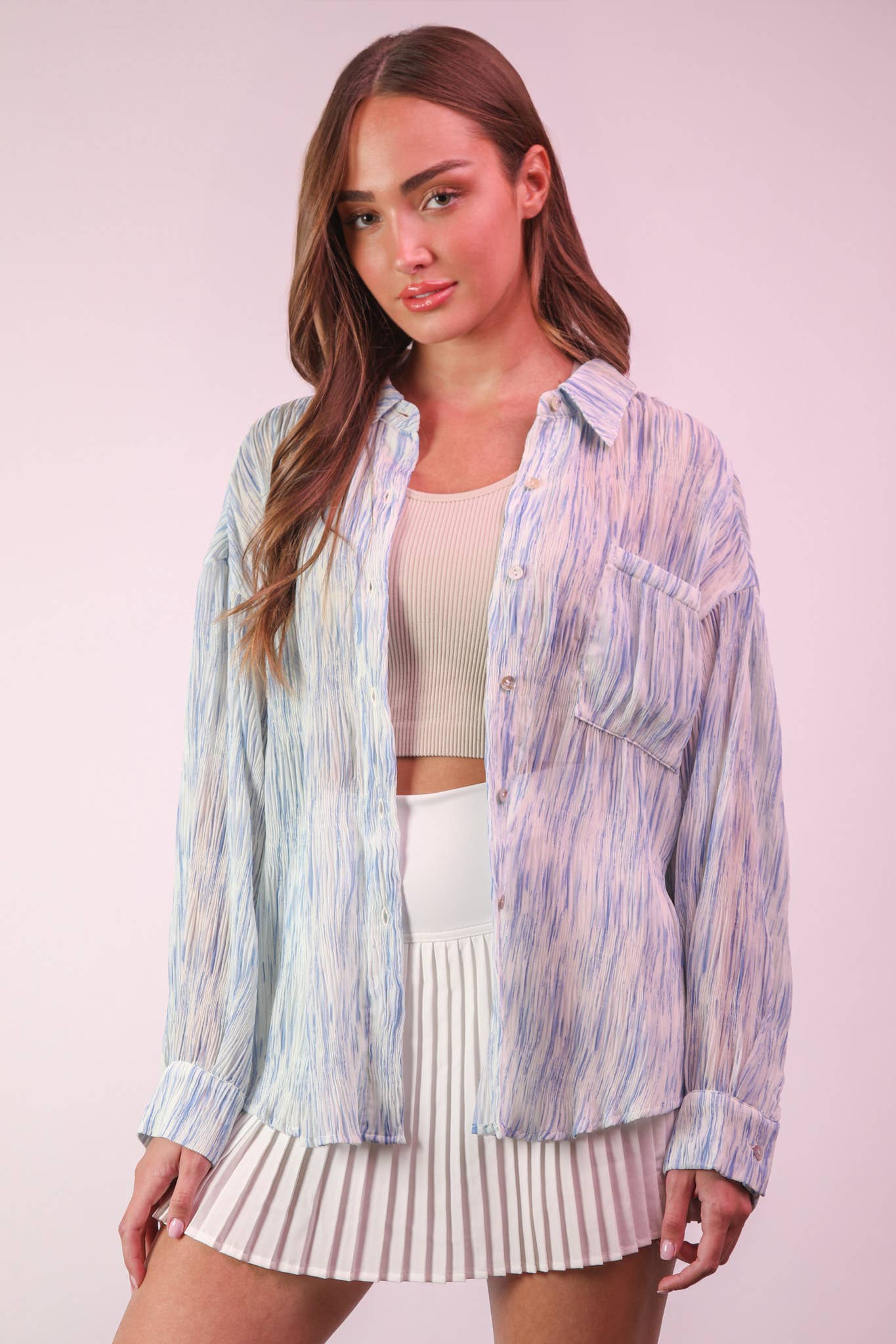 SKY NS50133-Pleated Activewear Skirt with Shorts Inside for wholesale on Faire13