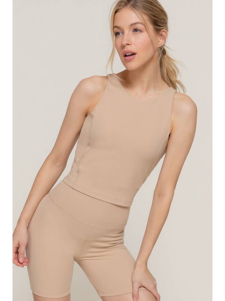 Vanilla Monkey - Wholesale Knit Top - Women's - Halter Neck Workout Crop Top7