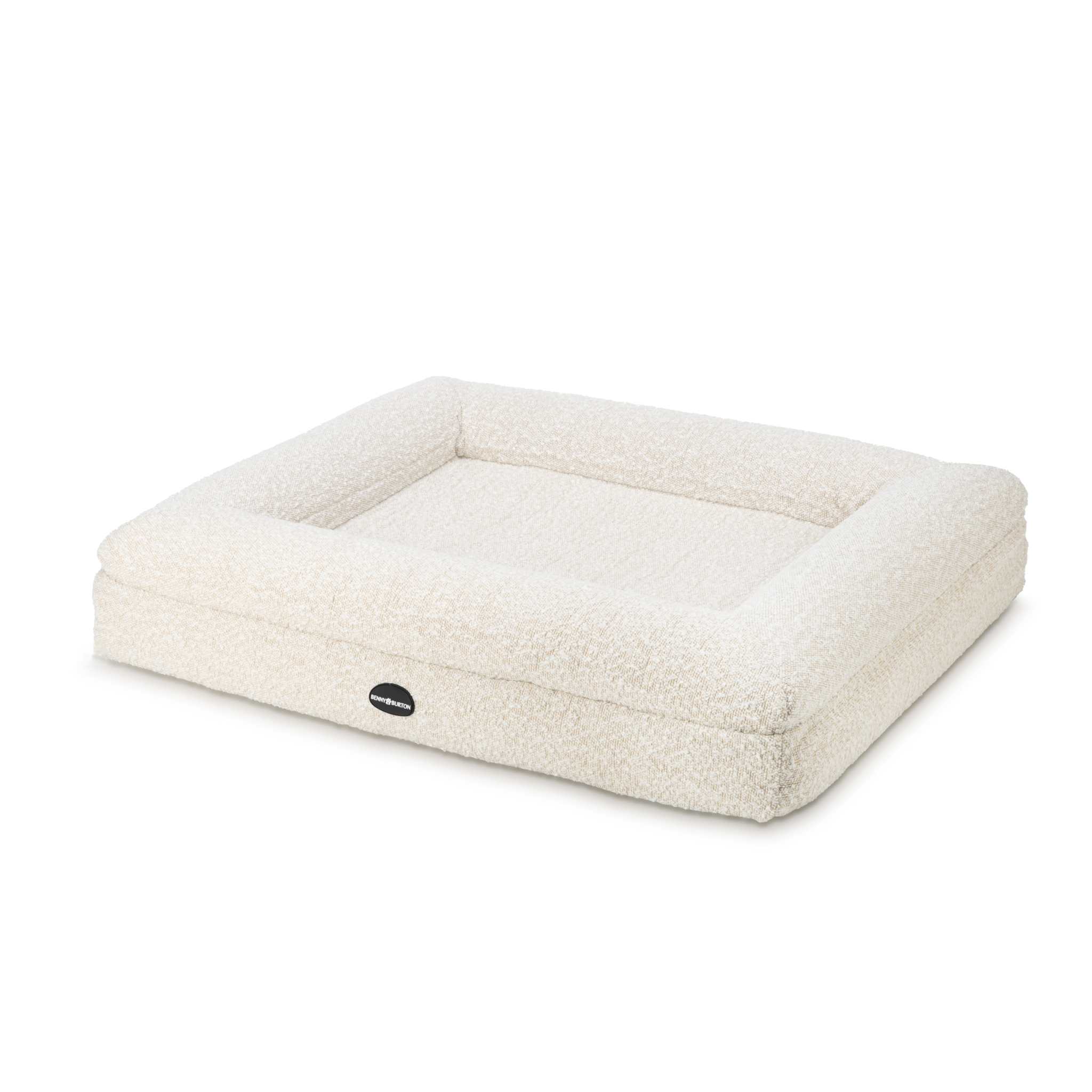 vit Hundbädd Barklay storlek L med boucléöverdrag för wholesale på Faire2