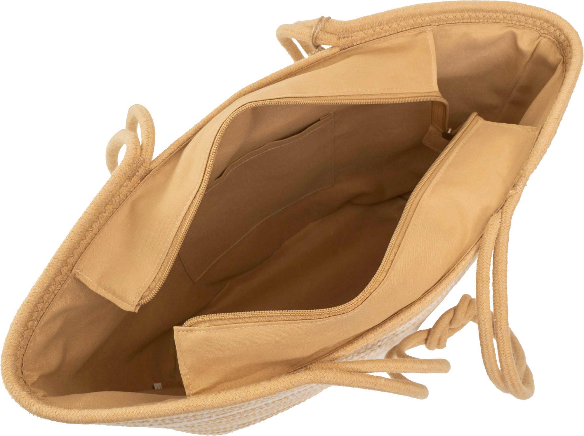 Magid – Großhandel Tragetasche – Damen – Magid Natürliche Baumwolle Geflochtene Knoten Schulter Geflochtene Tasche5