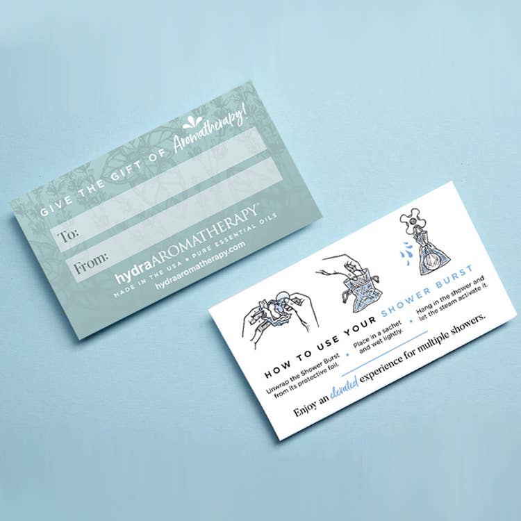 hydra - Wholesale Shower Steamer/Bomb - Shower Burst® Jar Set in Relax5