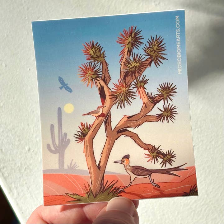 Joshua Tree Sticker for wholesale by Microbiome Arts
