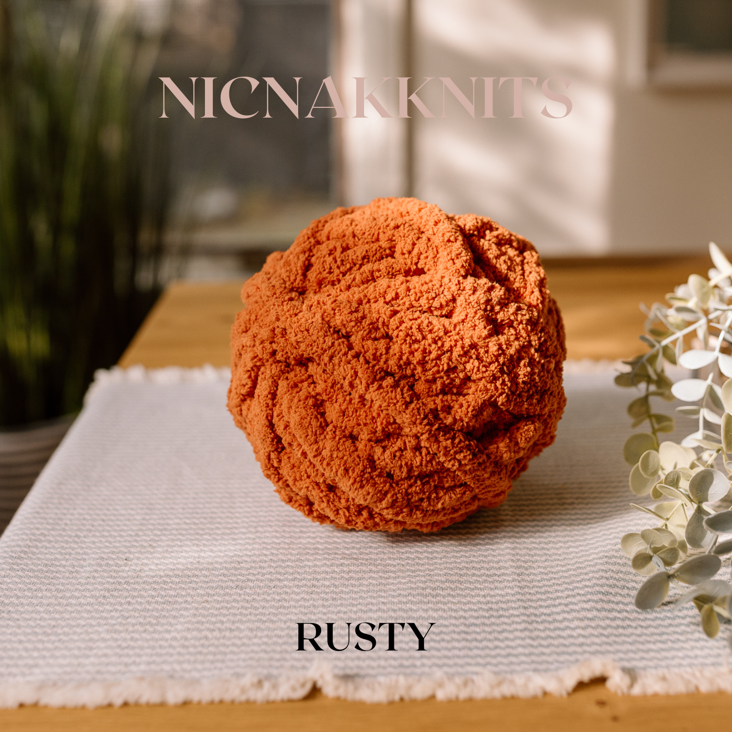 Nicnakknits - Wholesale Throw Blanket - Solid Colour - Handmade Chunky Knit Blanket8